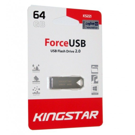 فلش KingStar مدل 64GB FORCE KS221