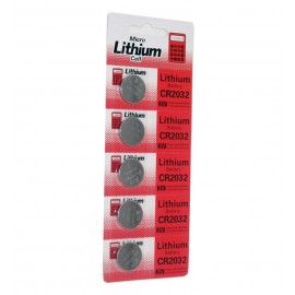 باتری سکه ای 5 تایی Lithium مدل CR2032