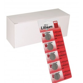 بسته 100 تایی باتری سکه ای Lithium مدل CR2032
