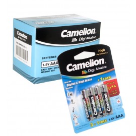 بسته 48 تایی باتری نیم قلمی Camelion Digi Alkaline
