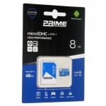 رم موبایل Prime 8GB MicroSDHC 48 MB/S خشاب دار
