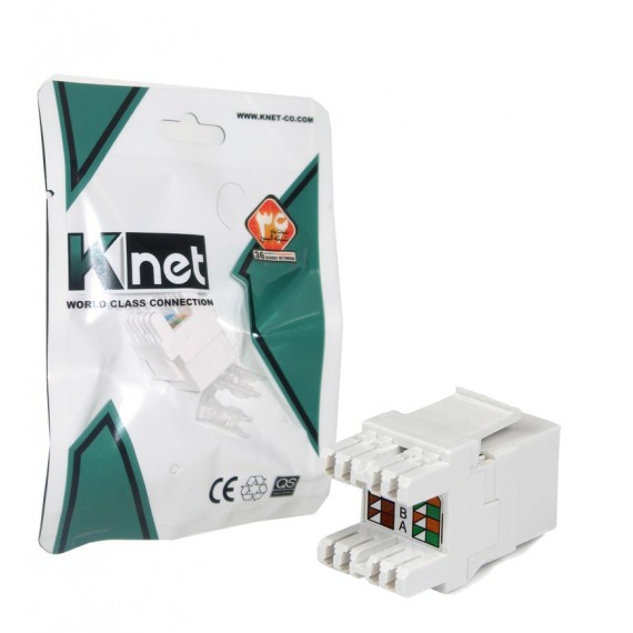 کیستون رو کار 180 درجه Knet Cat6 مدل K-N1100