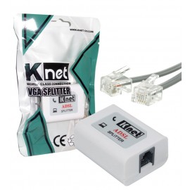 اسپلیتر + کابل تلفن Knet مدل K-N1115