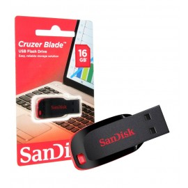 فلش سن دیسک (SanDisk) مدل 16GB Cruzer Blade گارانتی حافظه پرداز