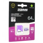 رم موبایل Prime 64GB MicroSDHC 95 MB/S خشاب دار