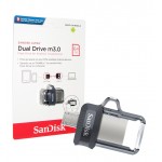 فلش SanDisk مدل 64GB Dual Drive m3.0