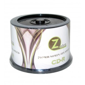 CD خام Zebra باکس 50 تایی