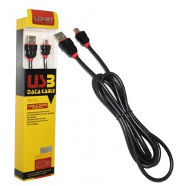 کابل اندروید LDNIO طول 2 متر مدل LS02