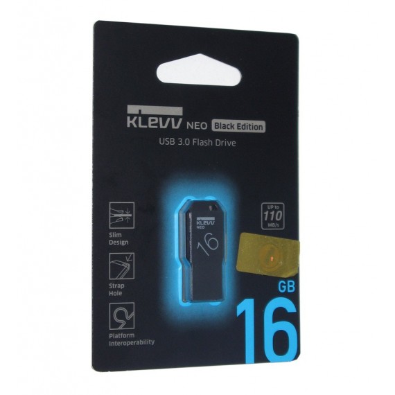 فلش KLEVV مدل 16GB Usb3.0 Black Edition