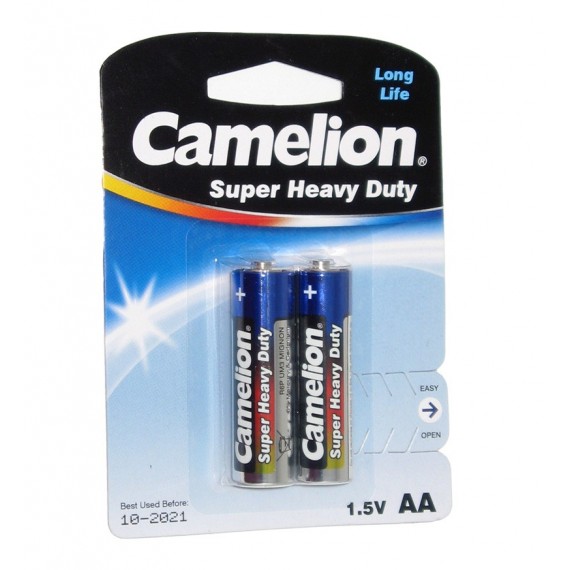 باتری قلمی Camelion مدل Super Heavy Duty (کارتی 2 تایی)
