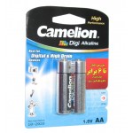 باتری قلمی camelion مدل Digi Alkaline (کارتی 2 تایی)