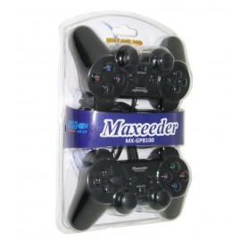 دسته بازی دوبل شوکدار Maxeeder مدل Mx-GP8100