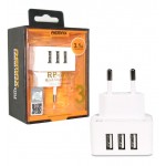 شارژر 3 پورت Remax مدل Rp-U31