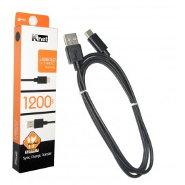کابل Type-C طول 1.2 متر Knet