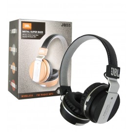 هدفون بلوتوث رم خور هد چرمی JBL مدل JB55 مشکی