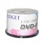 DVD خام Budget باکس 50 تایی