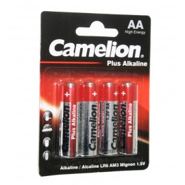 باتری قلمی کملیون (Camelion) مدل Plus Alkaline (کارتی 4 تایی)
