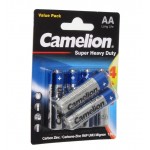 باتری قلمی Camelion مدل Super Heavy Duty (کارتی 6 تایی)