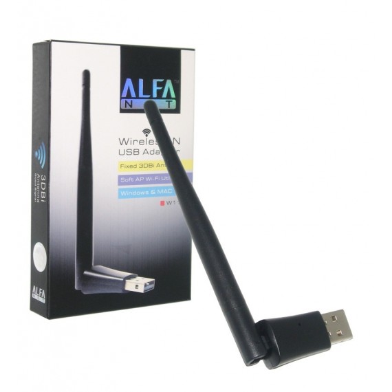 دانگل Wifi شبکه آنتن دار Alpha-Net مدل W113