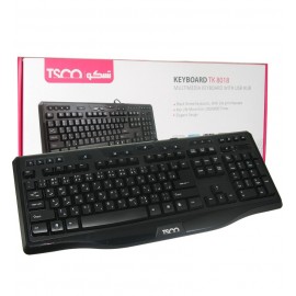 کیبورد تسکو (TSCO) مدل TK 8018 + USB HUB