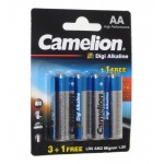 باتری قلمی Camelion Digi Alkaline (کارتی 4 تایی)