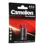 باتری نیم قلمی Camelion مدل Plus Alkaline (کارتی 2 تایی)