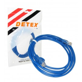کابل شبکه Cat 5 پچ کرد 1.5 متری Detex