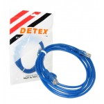 کابل شبکه Cat 5 پچ کرد 1.5 متری Detex