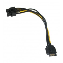 تبدیل برق مادگی SATA به 8 پین