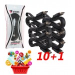 بسته 1+10 کابل 3D 1.4 HDMI فلت طول 3 متر V-net