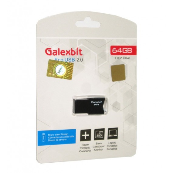 فلش GalexBit مدل 64GB EcoUSB