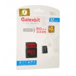 رم موبایل GalexBit مدل 32GB MicroSD 50Mb/S Turbo 333X خشاب دار