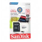 رم موبایل SanDisk مدل 16GB U1 80MB/S 533X خشاب دار