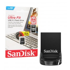 فلش SanDisk مدل 64GB USB3.1 Ultra Fit