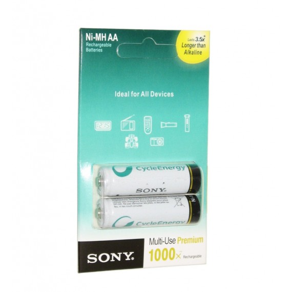 باتری قلمی شارژی Sony مدل Alkaline 2700mAh