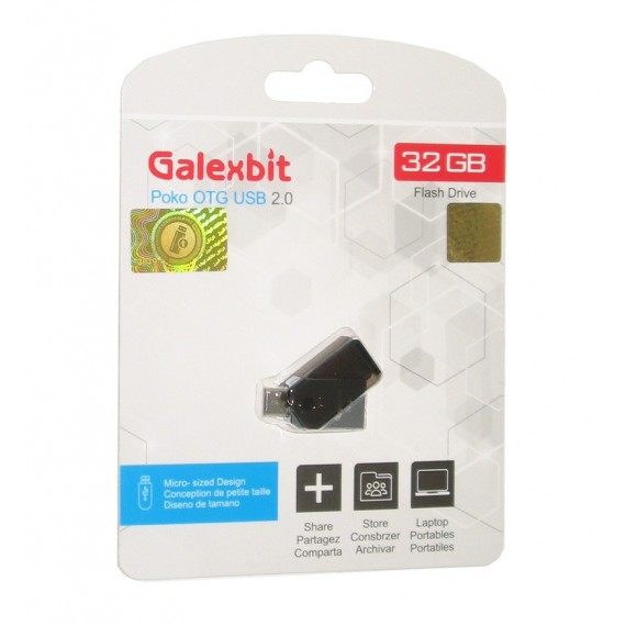 فلش GalexBit مدل 32GB Poko OTG Usb2.0