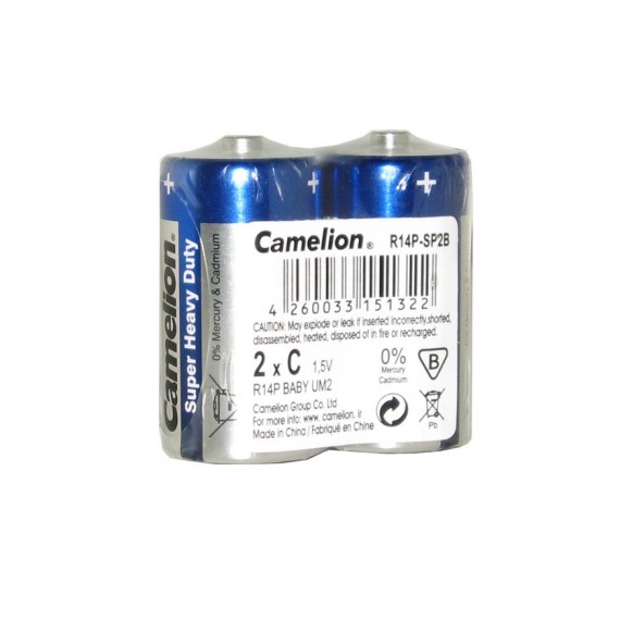 باتری سایز متوسط Camelion مدل Super Heavy Duty