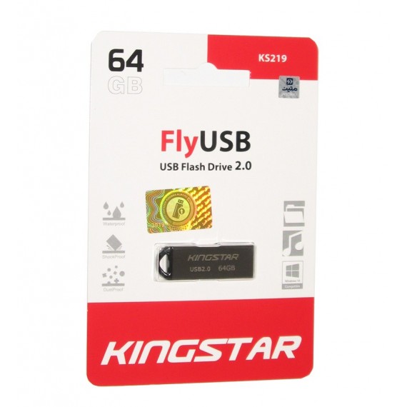 فلش KingStar مدل 64GB FLY USB KS219