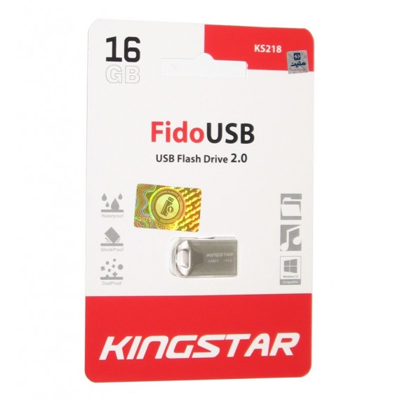 فلش KingStar مدل 16GB Fido USB KS218