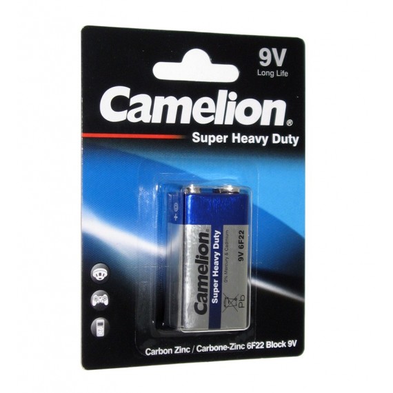باتری کتابی Camelion مدل Super Heavy Duty کارتی