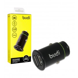 شارژر فندکی 2 پورت budi مدل M8J623