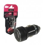 شارژر فندکی 2 پورت Hisoonton مدل HST-168 رنگی