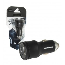 شارژر فندکی 2 پورت Hisoonton مدل HST-177 رنگی