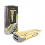 شارژر فندکی 2 پورت Treqa مدل CC-306