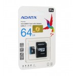 رم موبایل ADATA مدل 64GB 100MB/S A1 V10 خشاب دار