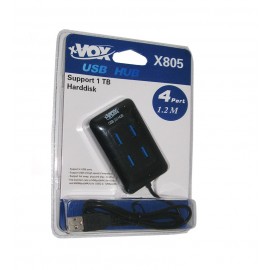 هاب 4 پورت xVOX مدل X805