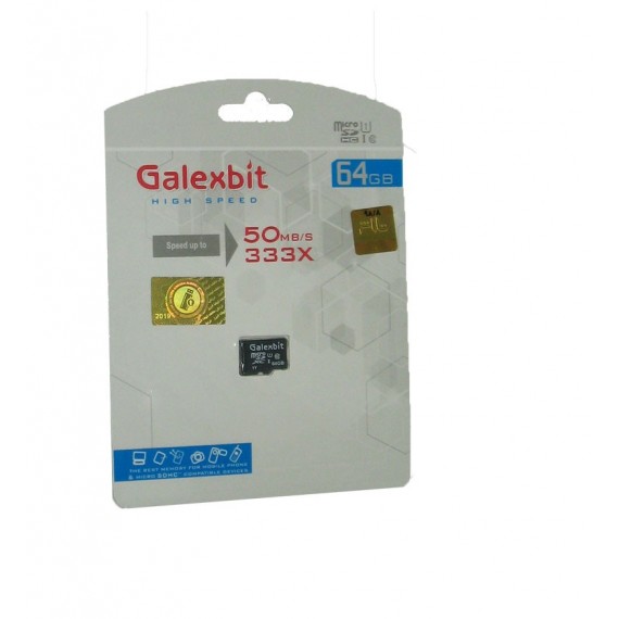 رم موبایل GalexBit مدل 64GB MicroSD 50MB/S 333X