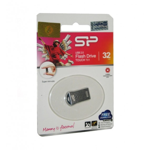 فلش Silicon Power مدل 32G TOUCH T01 USB 2.0