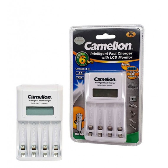 شارژر باتری Intelligent Fast Charger + LCD Camelion مدل BC-1012