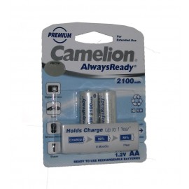 باتری قلمی شارژی Camelion مدل AlwaysReady 2100mAh (کارتی 2 تایی)